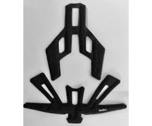 Набір підкладок до шолома Bell XR Spherical X-Static Pad Kit чорн L